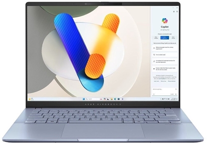 Attēls no ASUS Vivobook S14 OLED S5406SA-QD005W - Ultra 7-256V | 14" | 3K | 16GB | 512GB | Win11H | AI | Niebieski