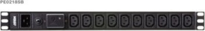 Изображение Aten ATEN PE0218SG 1HE 16A 18-portowy podstawowy modu PDU z ochron przeciwprzepiciow