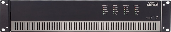 Picture of Audac AUDAC CAP412 Quad-channel power amplifier 4 x 120W 100V