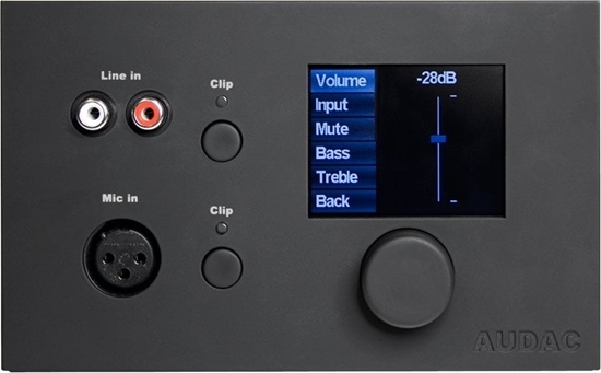 Изображение Audac AUDAC MWX65/B All-in-one wall panel for MTX Black version