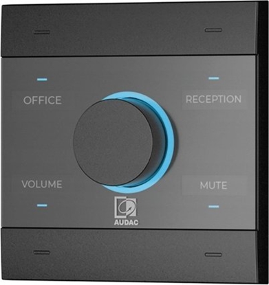 Изображение Audac AUDAC NCP105/B Uniwersalny panel sieciowy PoE wersja czarna