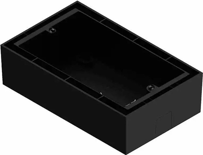 Attēls no Audac AUDAC WB50/B Wall box for DW5065/WP523/MWX65 Surface mount box for audac wallpanel - black