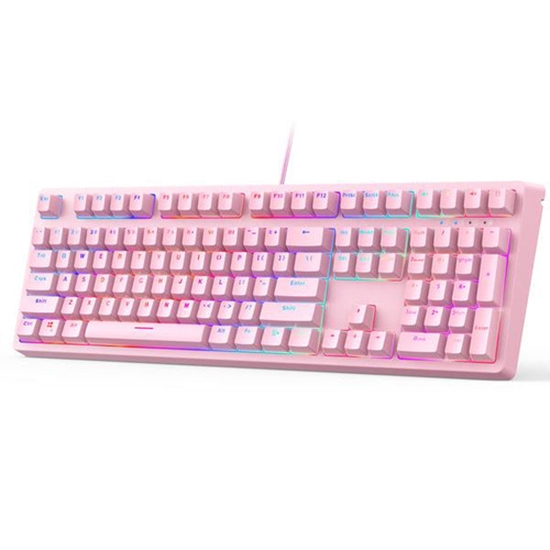 Picture of Aukey KM-G15  Blue Switch  Pink