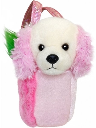 Attēls no AURORA Fancy Pals Soft toy - Strawberry poodle in a bag, 20 cm