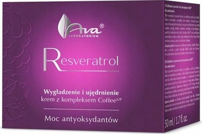 Picture of AVA LABORATORIUM_Resveratrol wygadzenie i ujdrnienie krem z kompleksem Coffee Up 50ml