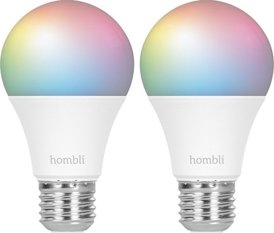 Изображение Avanca International BV Hombli smarte Glühbirne, 9W, E27, RGB, CCT, 1+1 Promo Pack