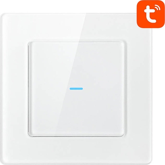 Изображение Avatto Smart Light Switch WiFi Avatto N-TS10-W1 1 Way TUYA (white)