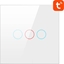 Attēls no Avatto Smart Light Switch WiFi Avatto TS02-EU-W3 3 Way TUYA (white)