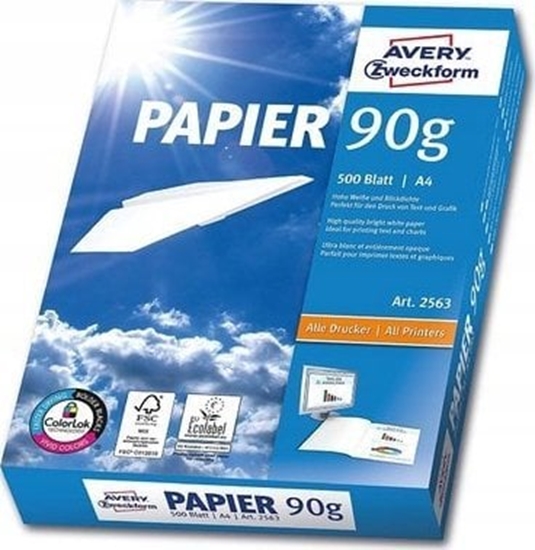 Picture of AVERY Avery Premium 2563 - Vit - A4 (210 x 297 mm) - 90 g/m² - 500 ark vanligt papper