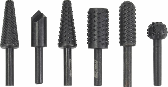 Изображение AWTools AWTOOLS FREZY DO METALU 2szt. I DREWNA 4szt.