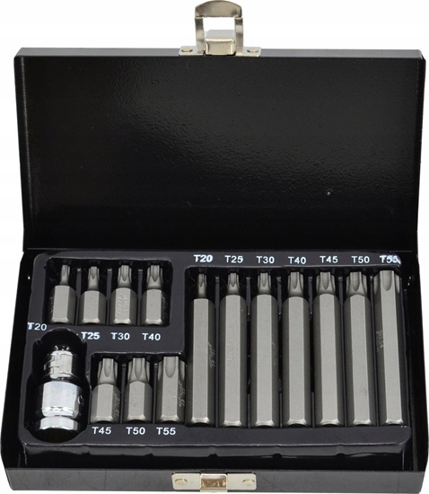 Изображение AWTools AWTOOLS KOCÓWKI TORX 15elem. BL AW35111BL