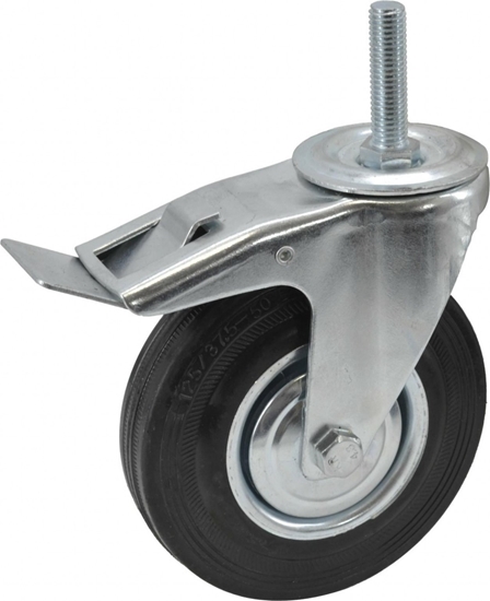 Изображение AWTools AWTOOLS KOO SKRTNE CZARNA GUMA HAMULEC TRZPIE GWINTOWANY  75mm