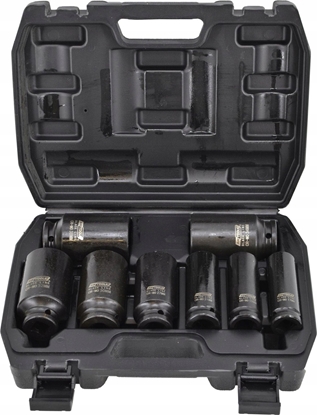 Изображение AWTools AWTOOLS ZESTAW NASADEK UDAROWYCH DUGICH 1/2" 8ele. AW38790BL