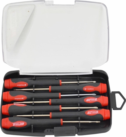 Изображение AWTools AWTOOLS ZESTAW WKRTAKÓW PRECYZYJNYCH S2 / 7szt.
