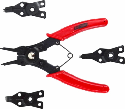 Изображение AWTools Szczypce Segera 160mm Z Wymiennymi Kocówkami 4szt. Aw16600