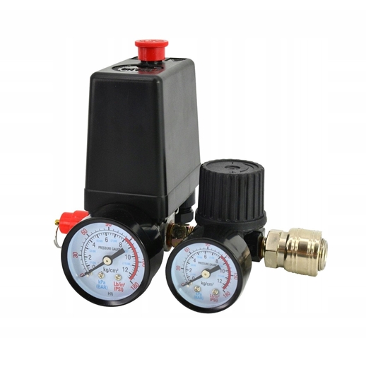 Изображение AWTOOLS WYCZNIK CINIENIOWY KOMPRESORA PRESOSTAT 230V 1 WEJCIE 1/4"