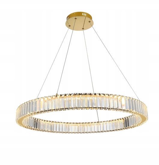 Picture of Azzardo Spark AZ5790 lampa wiszca zwis 1x72W LED 3000K 3600 lm zota