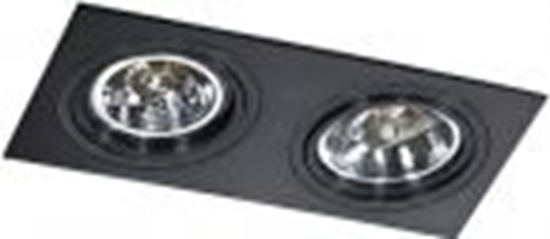 Picture of Azzardo Wpust podtynkowy czarny AZzardo SIRO 2 AZ2806