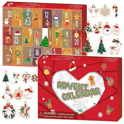 Picture of B60B KALENDARZ ADWENTOWY DLA DZIECI        FIGURKI ZAWIESZKI