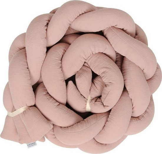 Picture of BabyMatex Ochraniacz 30 x 200 do óeczka Warkocz Muslin 12