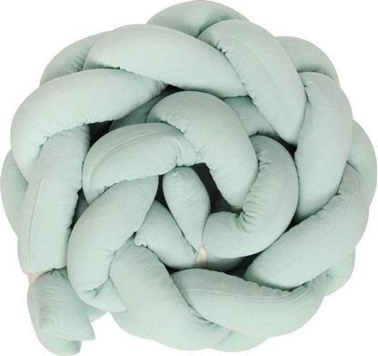 Attēls no BabyMatex Ochraniacz 30 x 200 do óeczka Warkocz Muslin 33