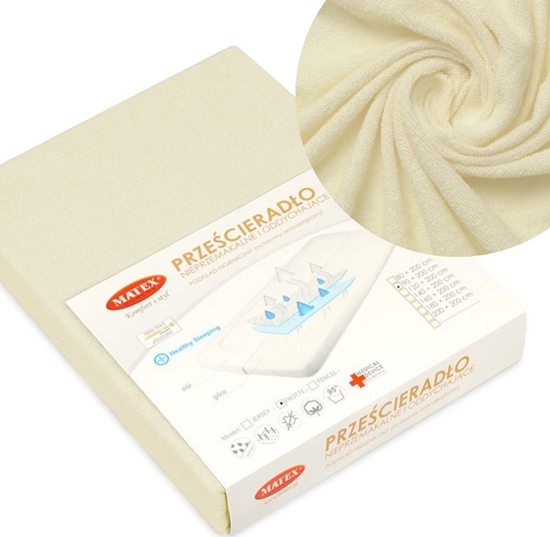 Изображение BabyMatex Przecierado Ochronne 60 x 120 z Gumk FROTTE 02