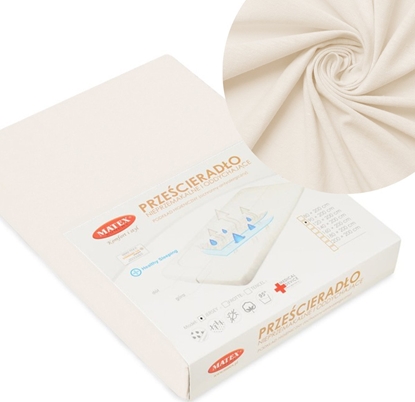 Изображение BabyMatex Przecierado Ochronne 70 x 140 z Gumk JERSEY 02