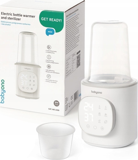 Picture of BabyOno elektroniczny podgrzewacz pokarmu i sterylizator 6w1 (ONO-52483)