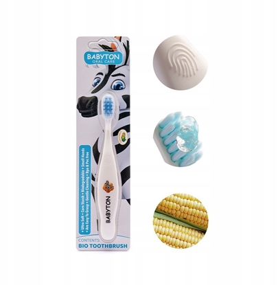 Picture of Babyton, Bio Szczoteczka do zbów, Zebra, 12m+