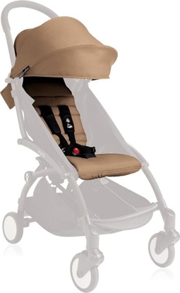 Attēls no Babyzen Zestaw kolorystyczny do siedziska Babyzen YOYO+ 6+ - cappucino