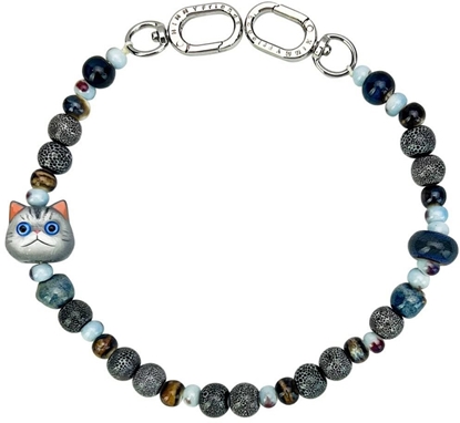 Picture of Bag charm handstrap Nimmy New Big Eye Cute Pets 2.0 gray