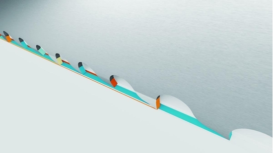 Picture of Bahco PILA TASMOWA ROLKA 27*0.9* 4/6 3853 BAHCO