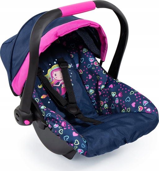 Picture of Bayer Bayer Fotelik samochodowy dla lalki Nosideko z baldachimem 67917AA