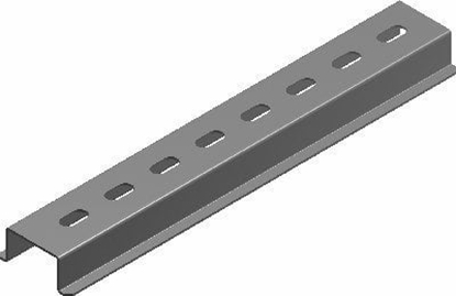 Изображение Baks TH35 SZP35H15/2 SZYNA NONA EURO PERFOROWANA 2M 1,0 MM - 613220