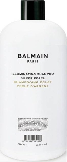 Изображение BALMAIN_Illuminating Shampoo Silver Pearl szampon korygujcy odcie do wosów blond i siwych 1000ml