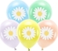 Изображение Balony Eco Stokrotki 30cm 5szt MIX