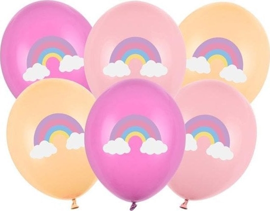 Picture of Balony Strong Pastel Tcza 30cm 6szt mix
