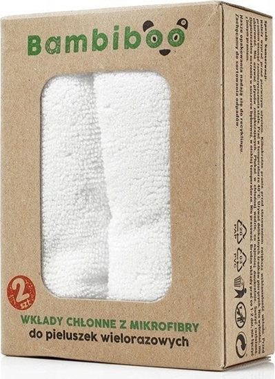 Picture of BAMBIBOO-WKAD CHONNY DO PIELUSZEK       MIKROFIBRA 2SZT