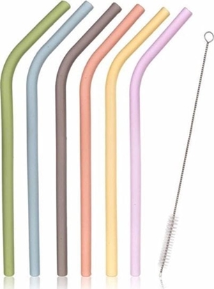 Picture of Banquet SOMKI SILIKONOWE DO NAPOJÓW WIELORAZOWE 6 szt. + CZYCIK BANQUET