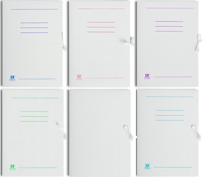 Picture of Barbara Teczka wizana A4 BARBARA nadruk 0821016N biaa karton 350g 50szt