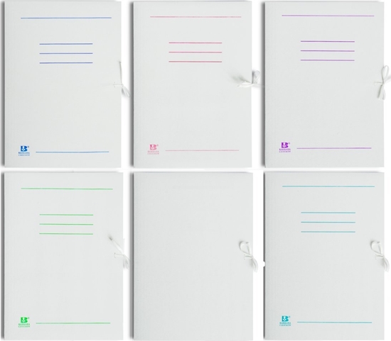 Picture of Barbara Teczka wizana A4 BARBARA nadruk 0821016N biaa karton 350g 50szt