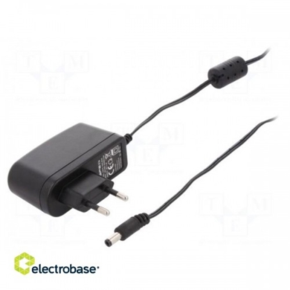 Изображение Barošanas avots: komutācijas režīms | 9VDC | 2A | 18W | Ārpus:5,5/2,5 | spraudnis