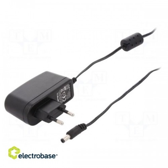 Изображение Barošanas avots: komutācijas režīms | 9VDC | 2A | 18W | Ārpus:5,5/2,5 | spraudnis