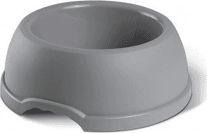 Изображение Barry King Miska plastikowa dla psów S, 0,38L, szara, r. 17cm,
