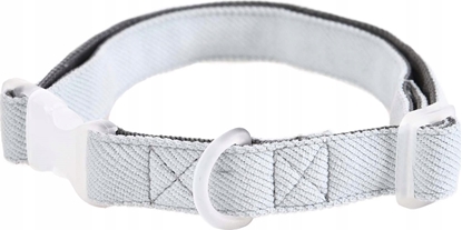 Attēls no Barry King Obroa dla psa, 1,5x25-40cm, szary/bkitny