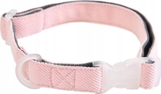 Изображение Barry King Obroa dla psa, 1,5x25-40cm, szary/róowy