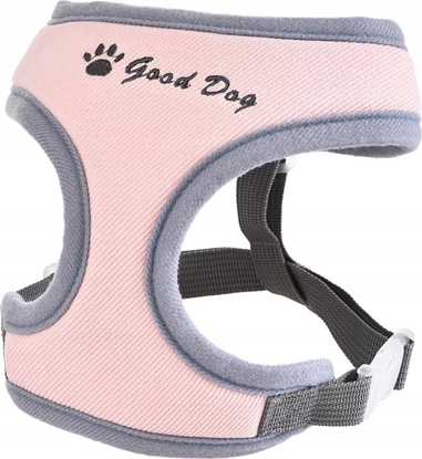 Изображение Barry King Szelki dla psa 40-52cm, szary/róowy