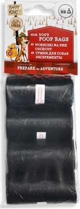 Изображение Barry King Woreczki na psie odchody, 4 rolki x 20szt, czarne