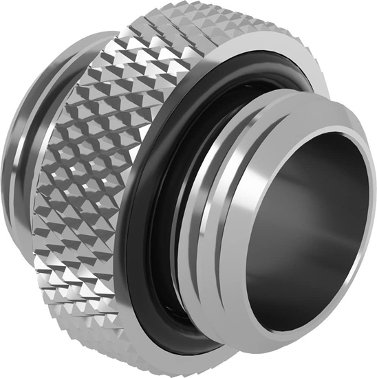 Изображение Barrow Barrow Adapter gerade G1/4 Zoll AG auf G1/4 Zoll AG, 5mm - silber