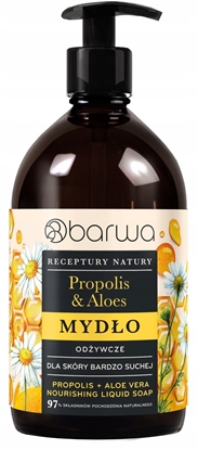 Attēls no BARWA Receptury Natury Mydo w pynie odywcze - Propolis & Aloes